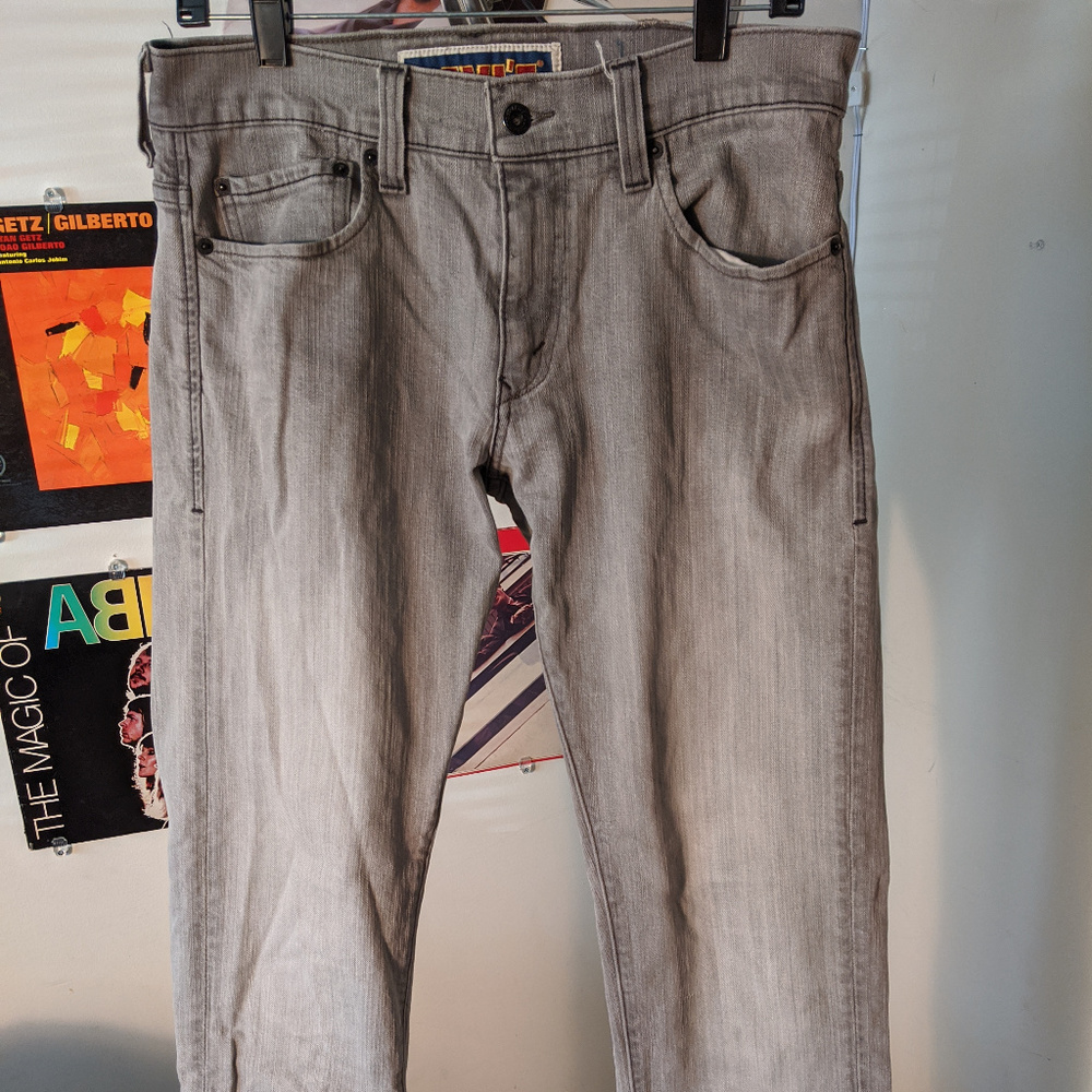 Grey Skinny 32x32 Levi's Jeans